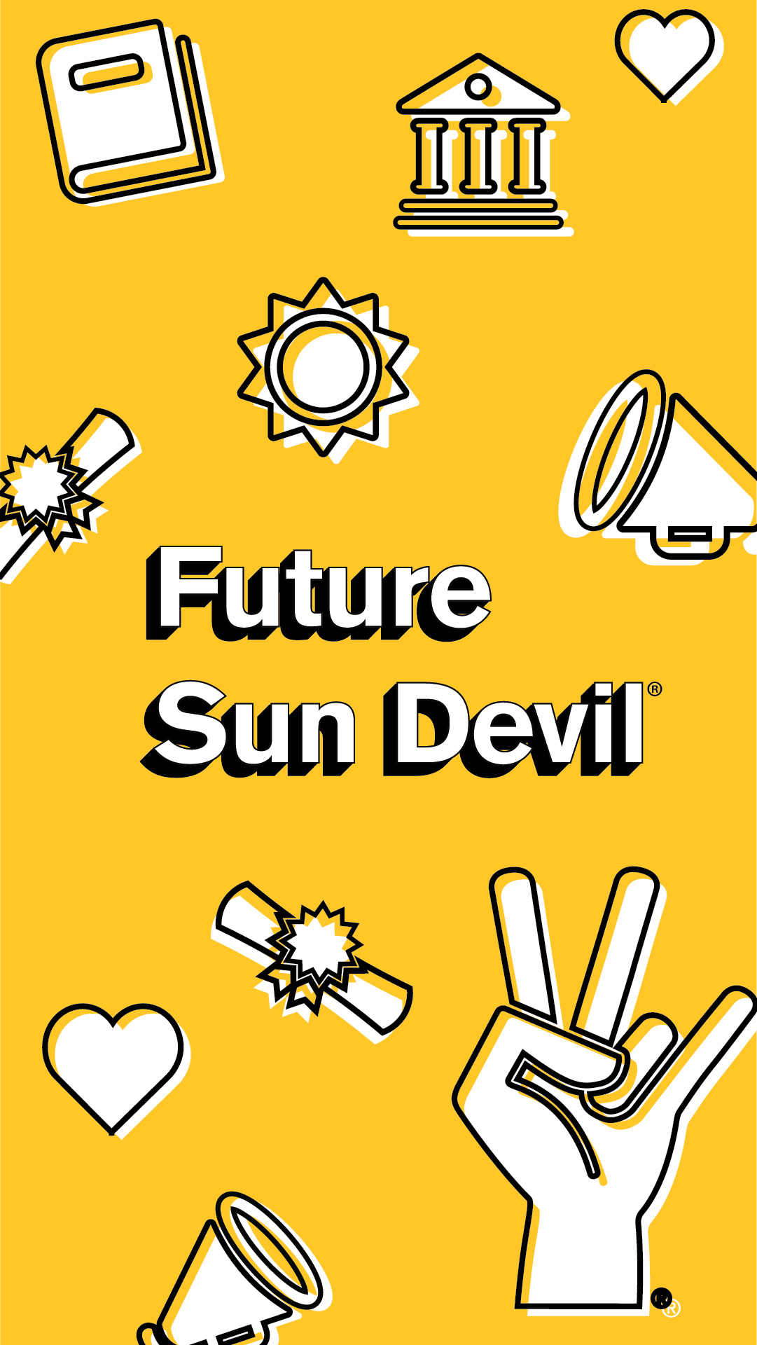 future sun devil wallpaper including ASU icons