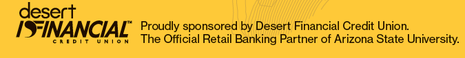 Desert Financial logo with blurb