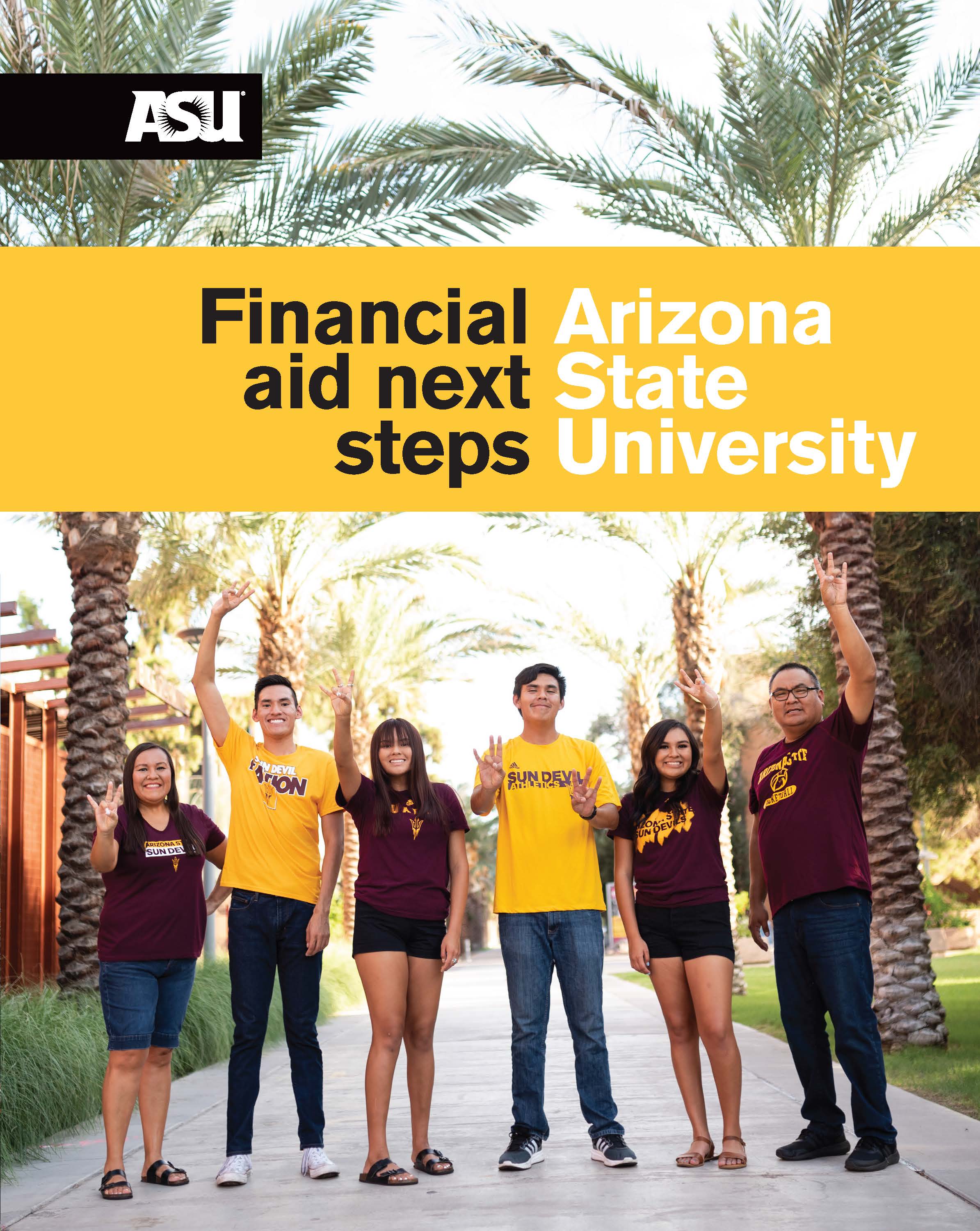 financial aid steps cover graphic