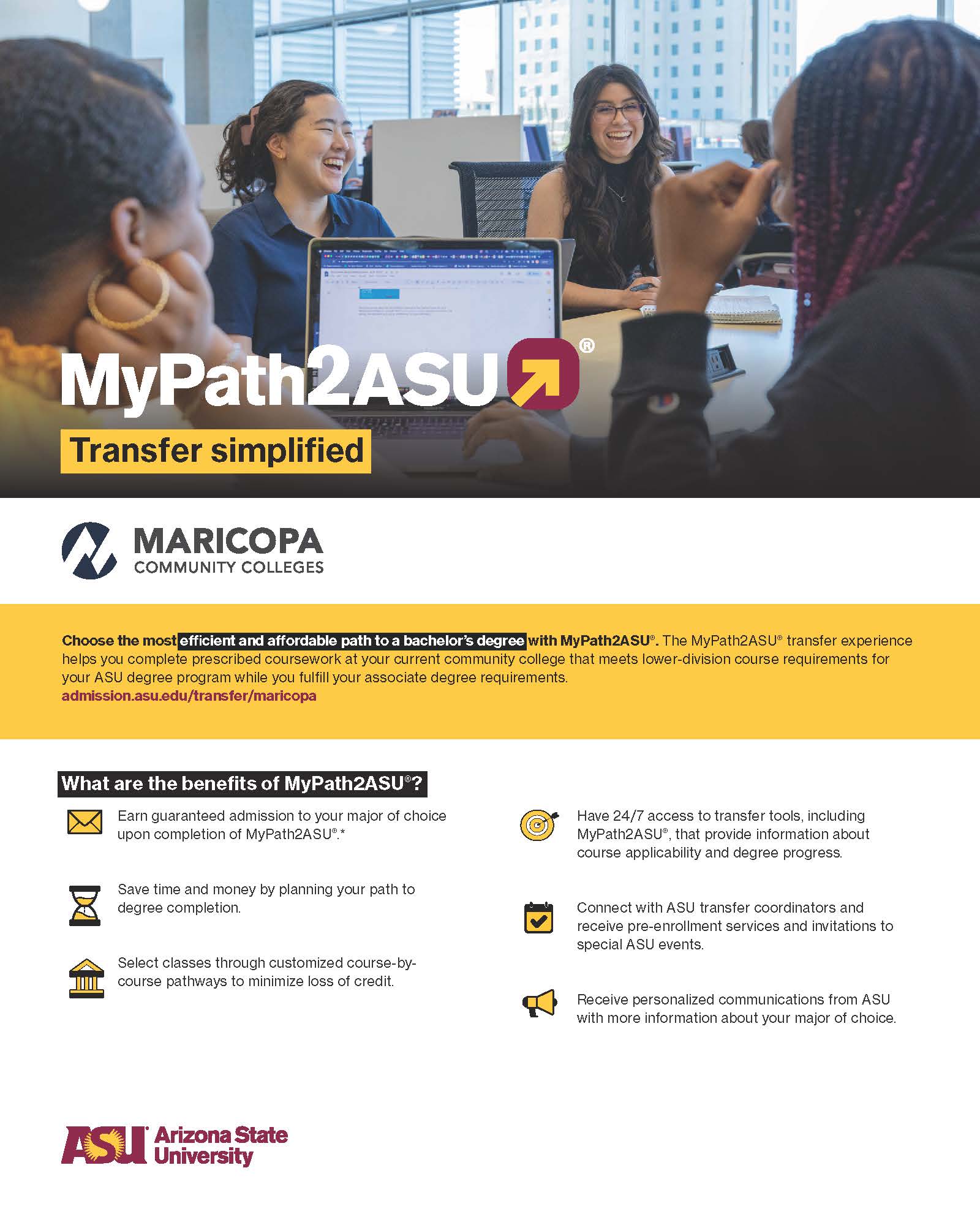 MyPath2ASU™ - Maricopa Community Colleges